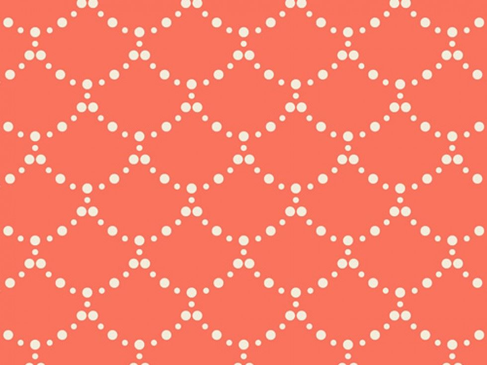 Art Gallery Fabrics Millie Fleur 100% Cotton Poplin Fabric Coral