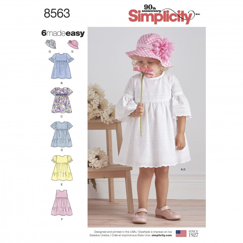 Simplicity Paper Sewing Pattern 8563
 
