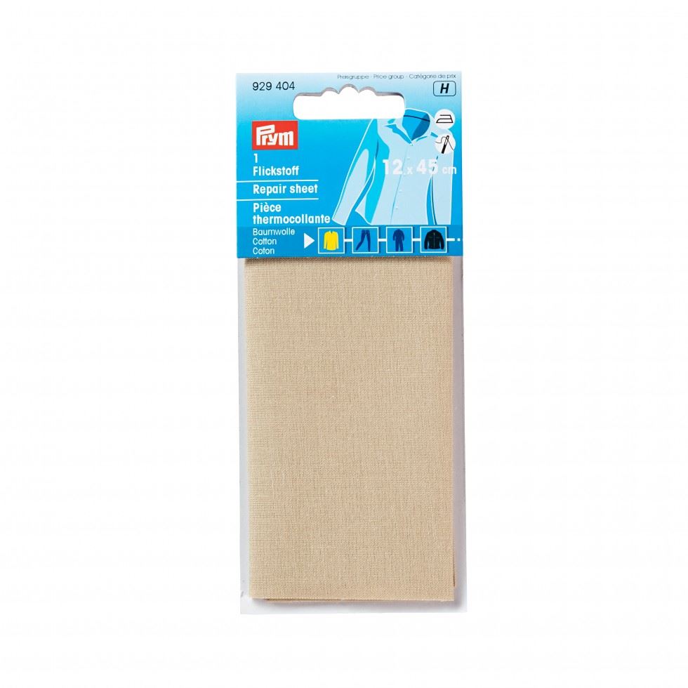 Prym Beige Cotton Repair Sheet