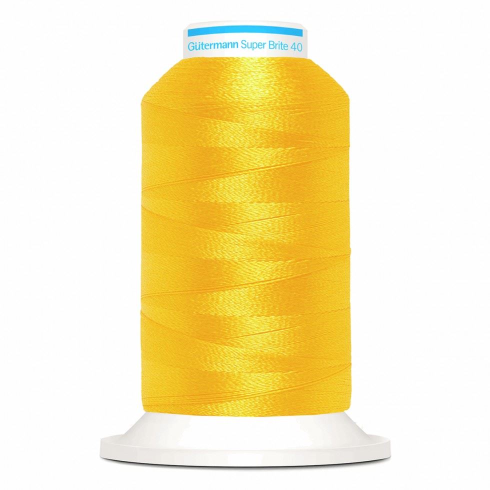 Gutermann 5708 Super Brite Polyester 40 Embroidery Thread
