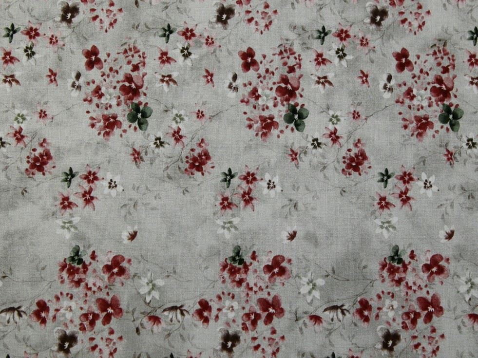 Grey Deadstock 100% Cotton Fabric
