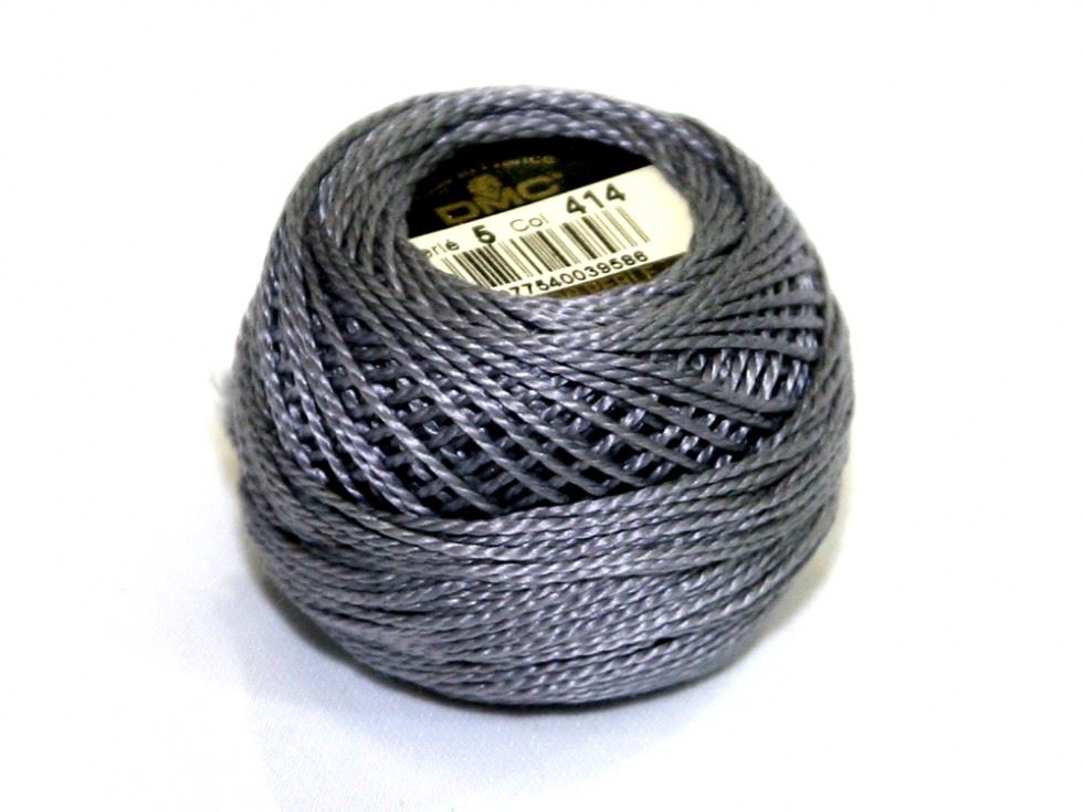 Dmc 414 Size 5 Cotton Perle Thread