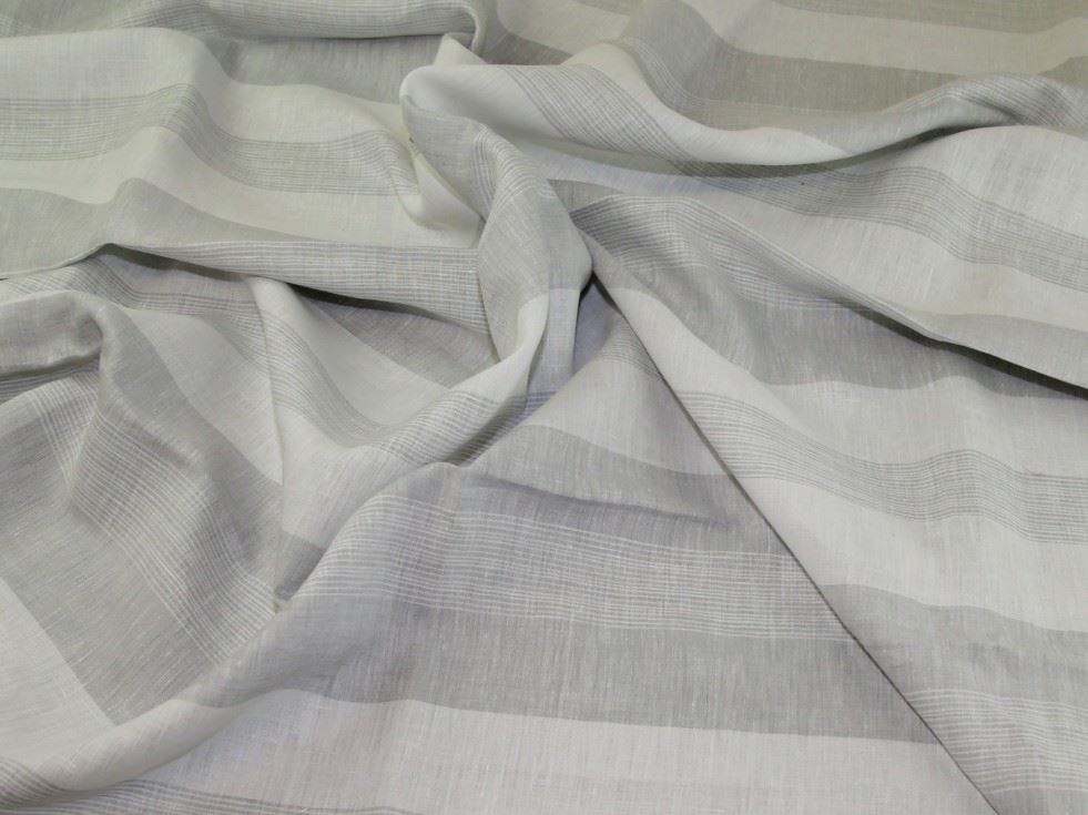 Deadstock Orleans 100% Linen Fabric Sterling
