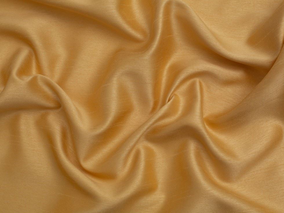 Minerva Core Range Gold Shantung Dupion Fabric