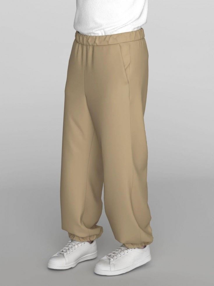 The Assembly Line Paper Sewing Pattern Pull On Trousers Mini