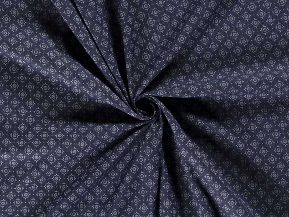 Stretch Woven Denim Fabric Indigo
 