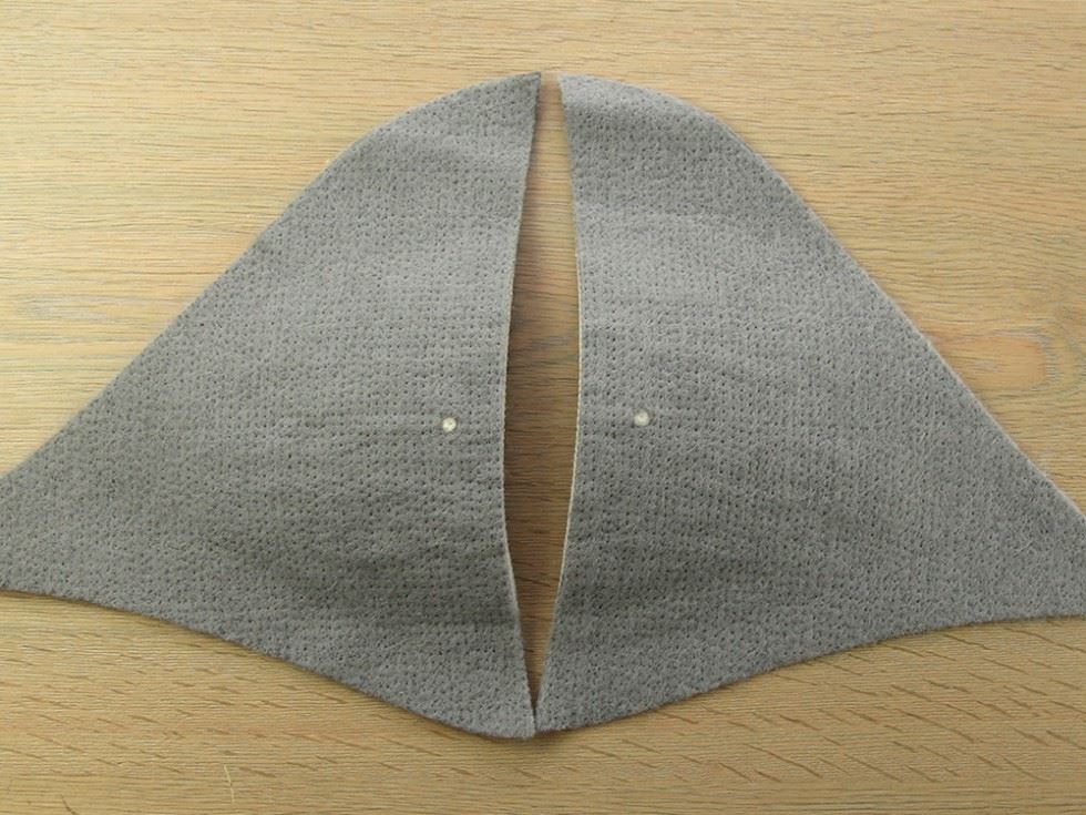 Tailors Shoulder Pads Grey