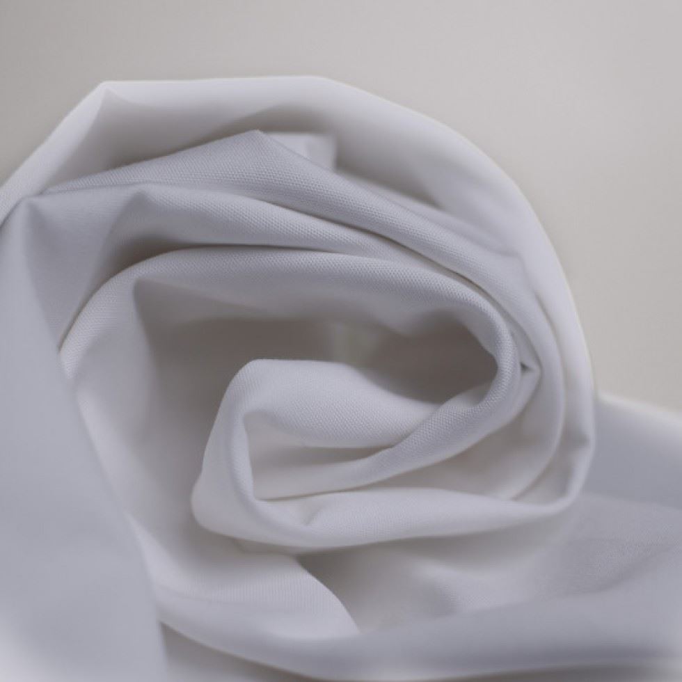 Atelier Brunette Oxford Cotton Shirting Fabric Optic White
 