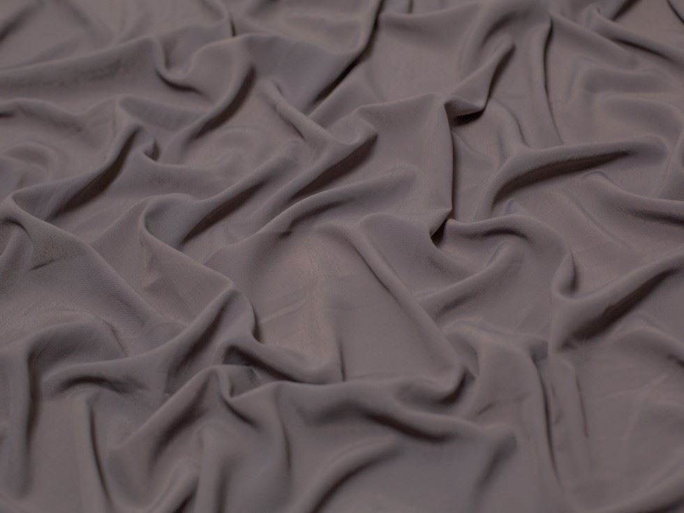 Minerva Core Range Polyester Morrocaine Crepe Fabric Slate Grey
 