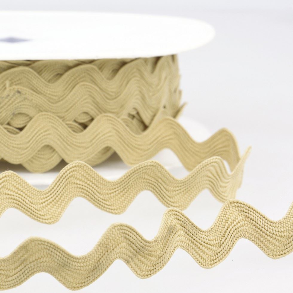 Stephanoise Ric Rac Trim Taupe