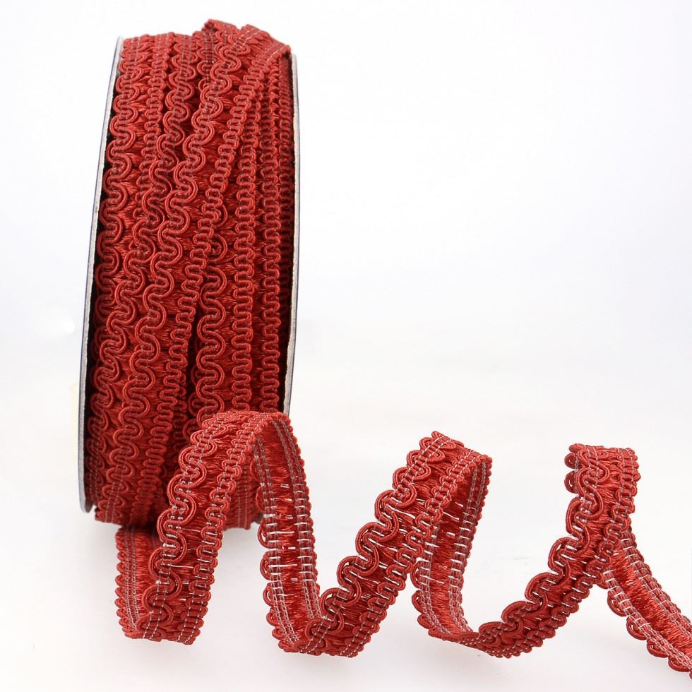 Stephanoise Rayon Braid Trim Deep Red
 