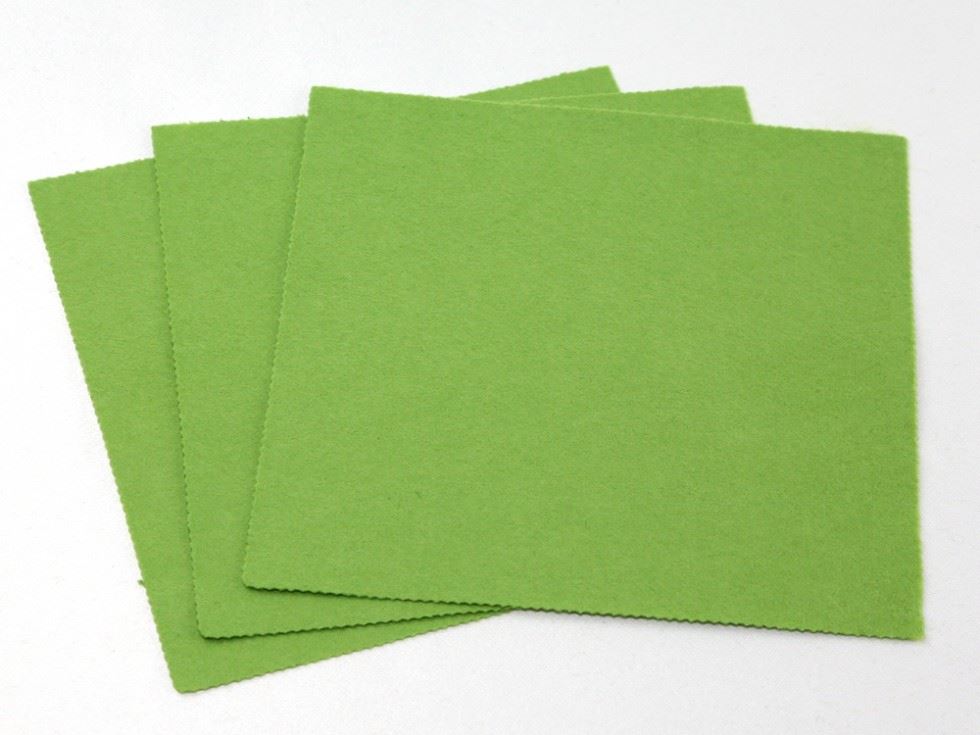Minerva Core Range Spring Green 9Inch Acrylic Felt Fabric Sheets