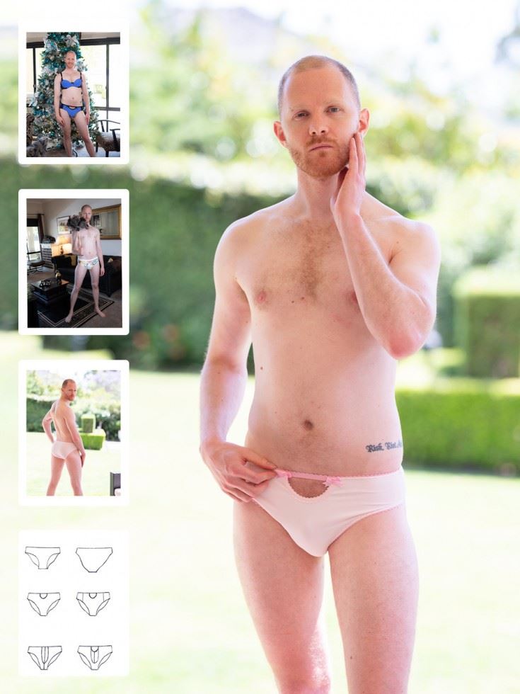 Booby Traps Paper Sewing Pattern Utopia Bikini Briefs
 