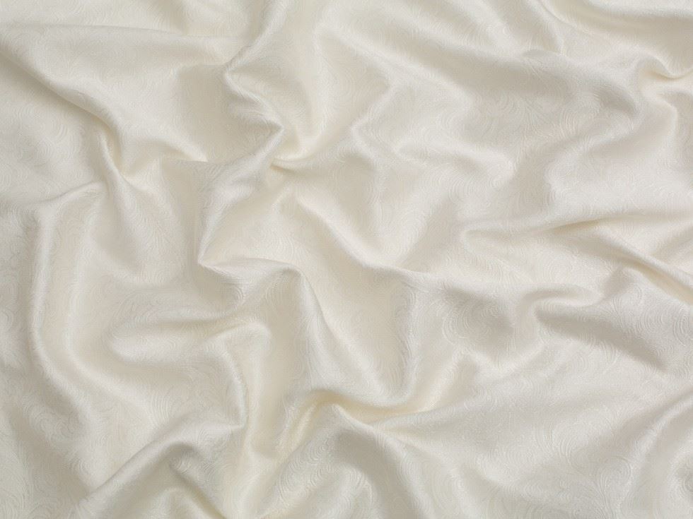 Minerva Core Range Ivory Assis Woven Jacquard Fabric