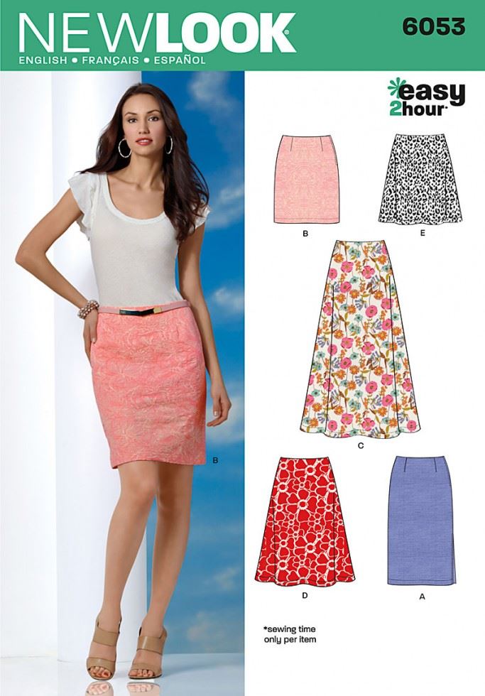 New Look Paper Sewing Pattern 6053
 
