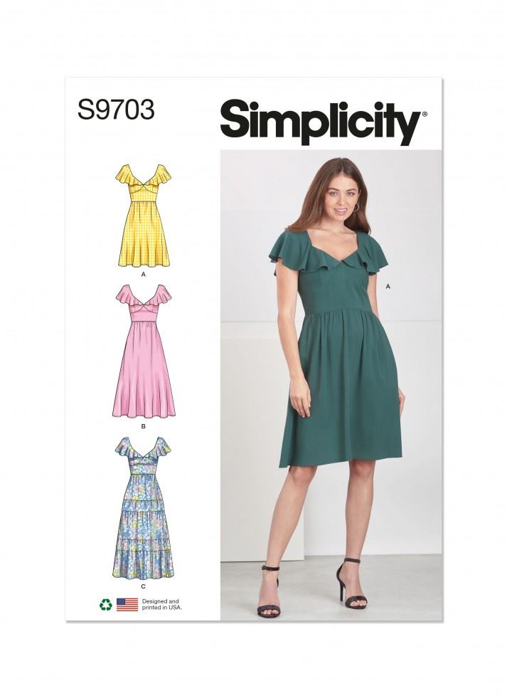 Simplicity Paper Sewing Pattern 9703
 