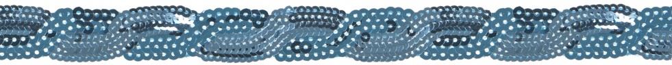 Simplicity Turquoise Sequin Twist Trim
