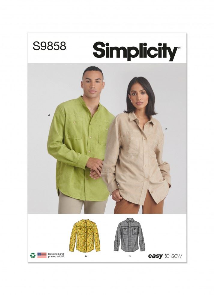 Simplicity Paper Sewing Pattern 9858
 