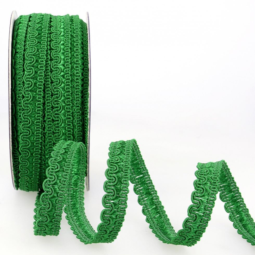 Stephanoise Rayon Braid Trim Grass Green
 