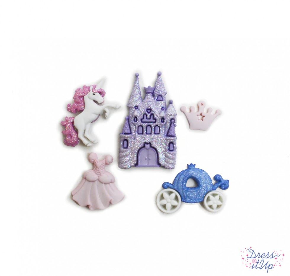 Dress It Up Happily Ever After Buttons
 