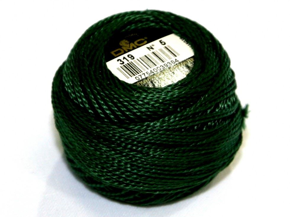 Dmc 319 Size 5 Cotton Perle Thread