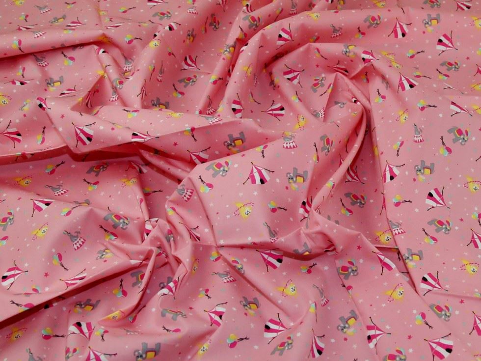 Pink Deadstock 100% Cotton Poplin Fabric