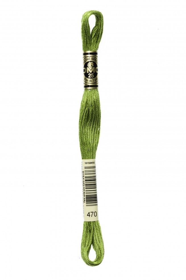 Dmc 470 Stranded Cotton Embroidery Thread