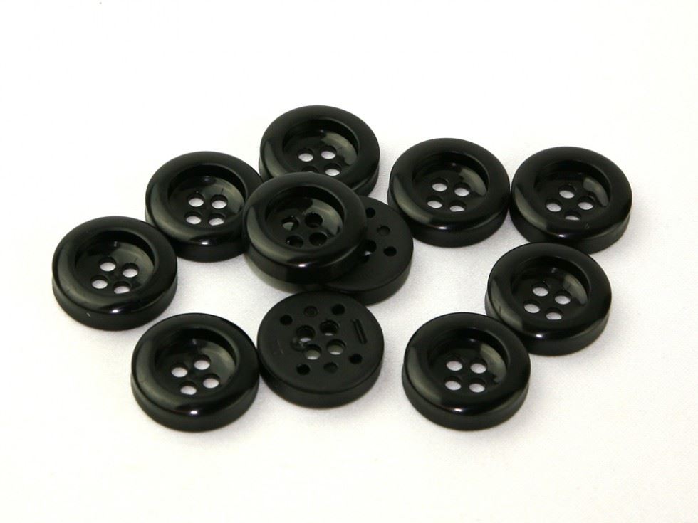 Dill Chunky Coat Buttons (Value Pack) Bottle Green
 