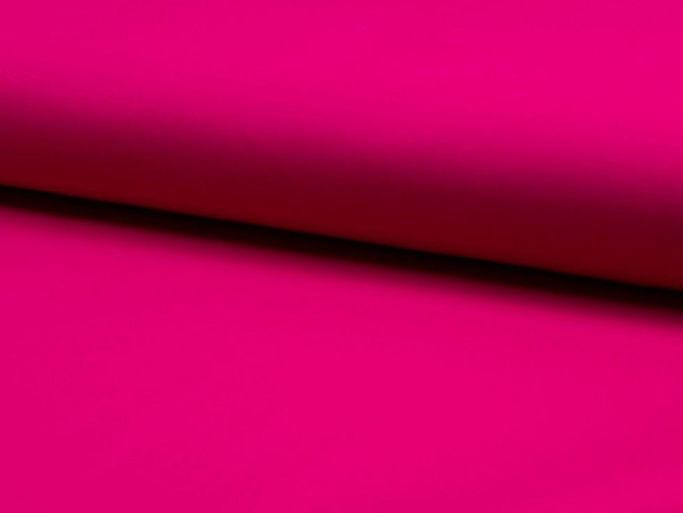 Fuchsia Deadstock Stretch Woven Soft Shell Coating Fabric