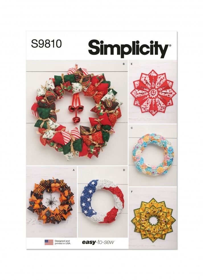 Simplicity Paper Sewing Pattern 9810
 
