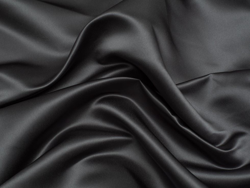 Minerva Core Range Classique Duchess Satin Fabric Gunmetal
 