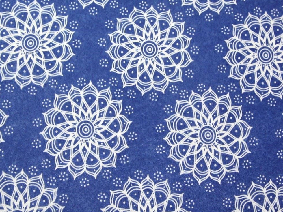 Camelot Fabrics Royal Blue Stiff Felt Fabric