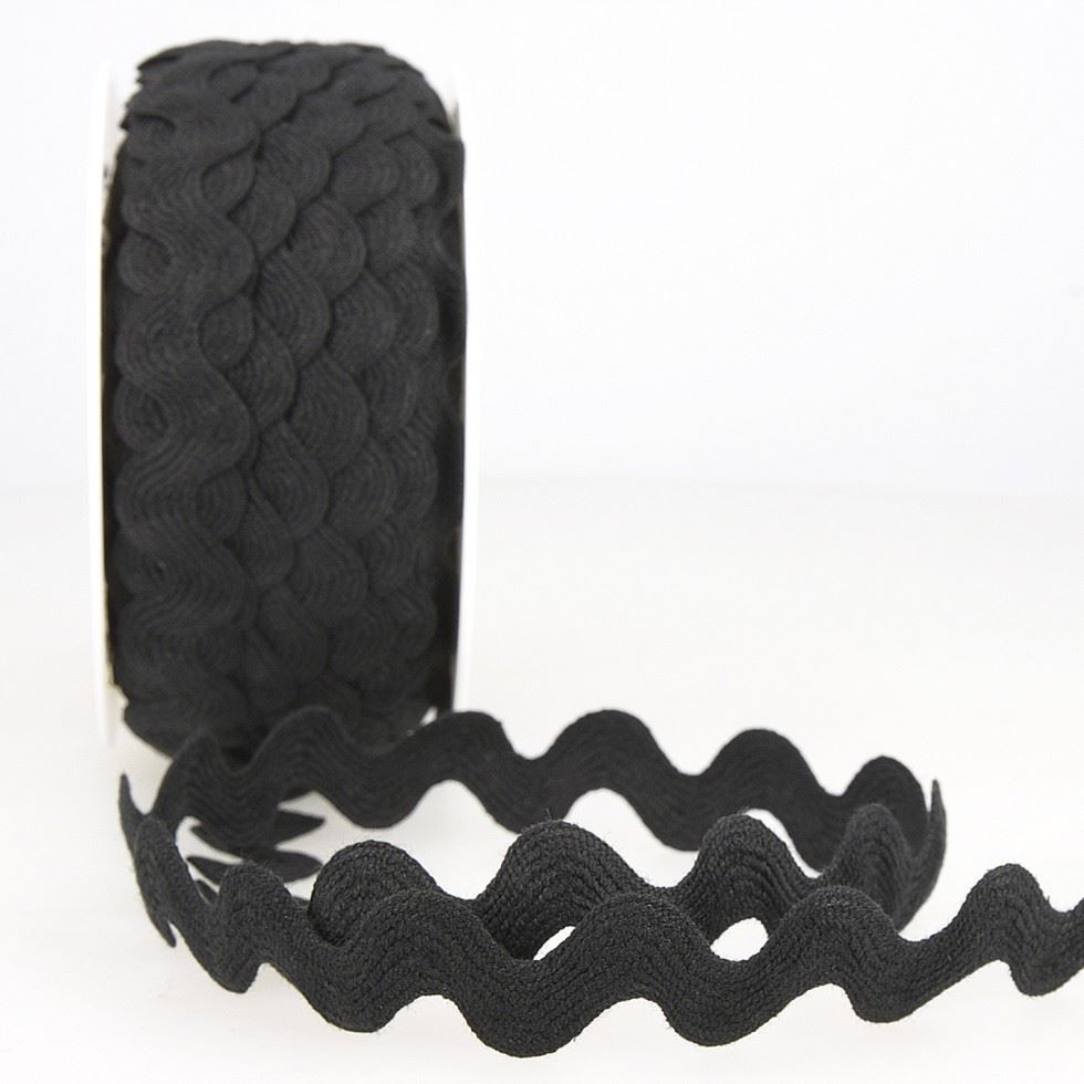 Stephanoise Black Ric Rac Trim