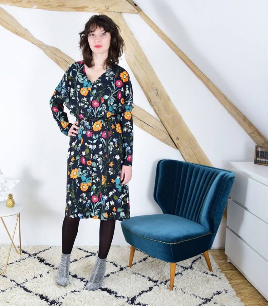Cousette Paper Sewing Pattern Florette Blouse & Dress
 