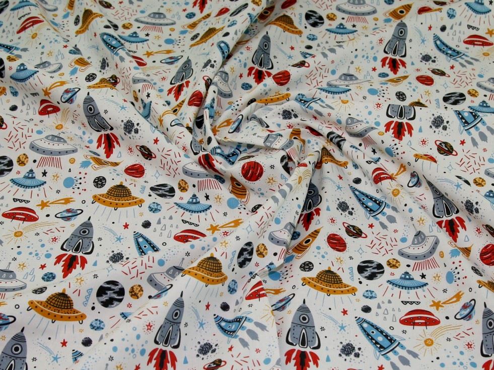 100% Craft Cotton Fabric Multicoloured
 