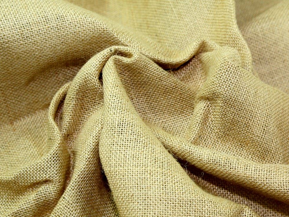 Natural Deadstock Hessian Jute Fabric