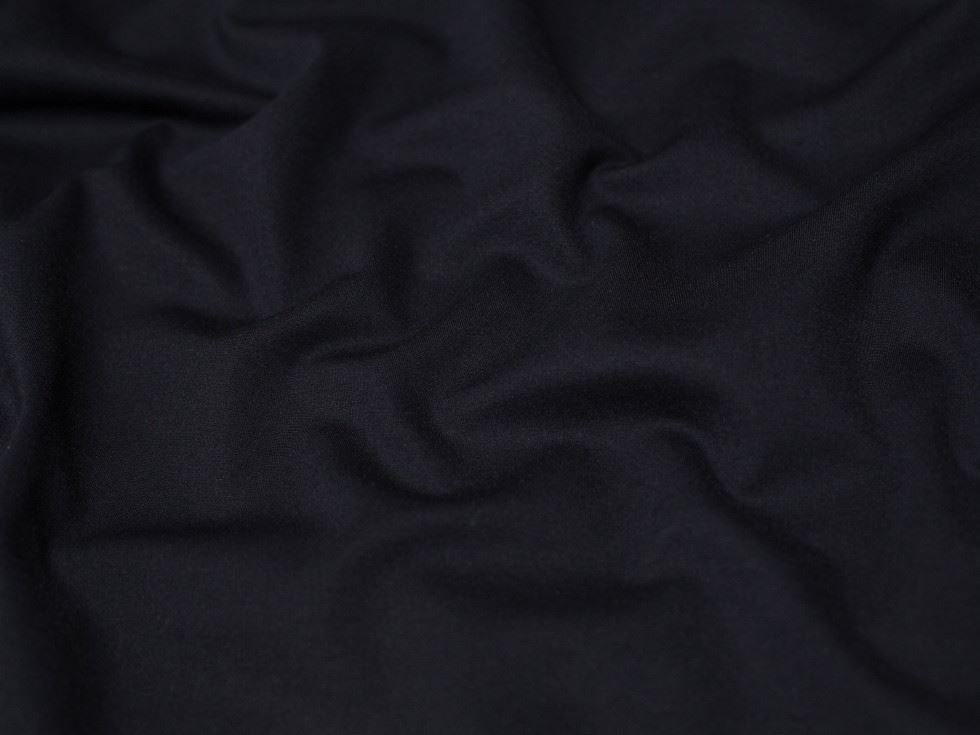 Minerva Core Range Midnight Heavy Ponte Roma Double Stretch Knit Fabric