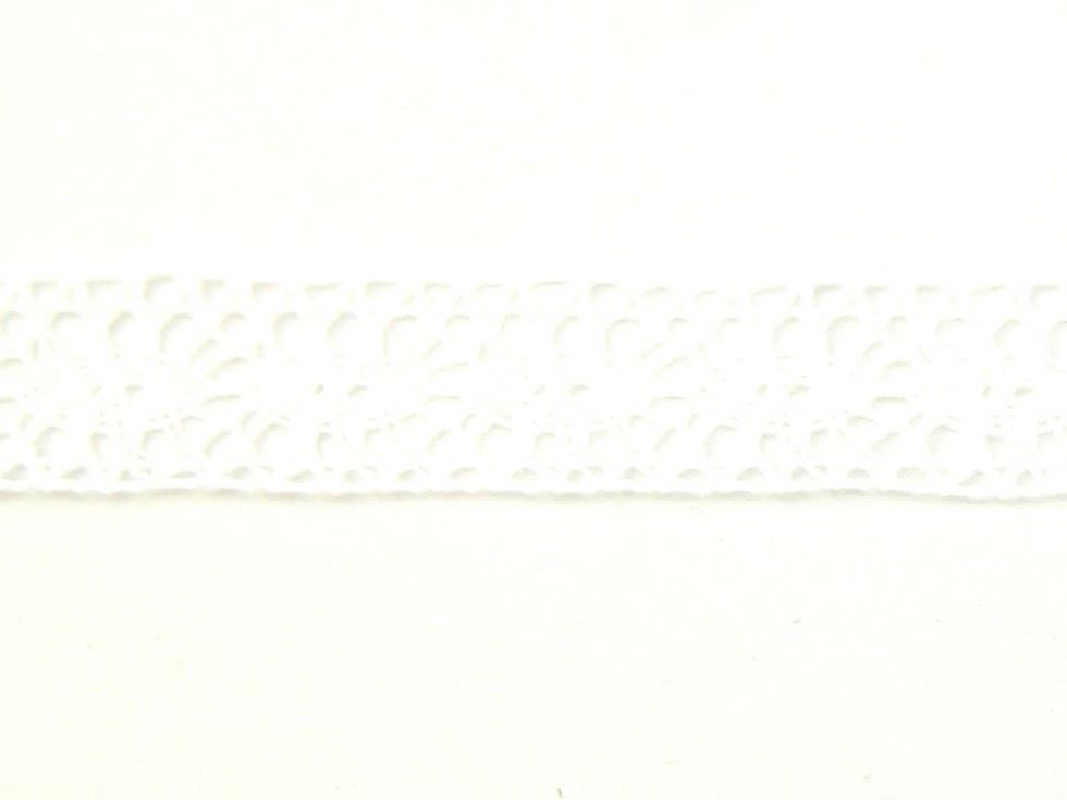 White Cotton Lace Trim