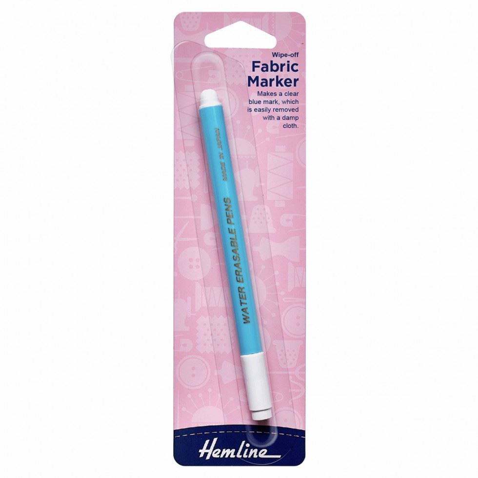 Hemline Wipe Off Wash Out Fabric Marker Pen