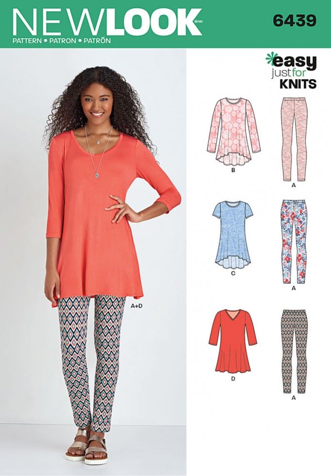 New Look Paper Sewing Pattern 6439
 