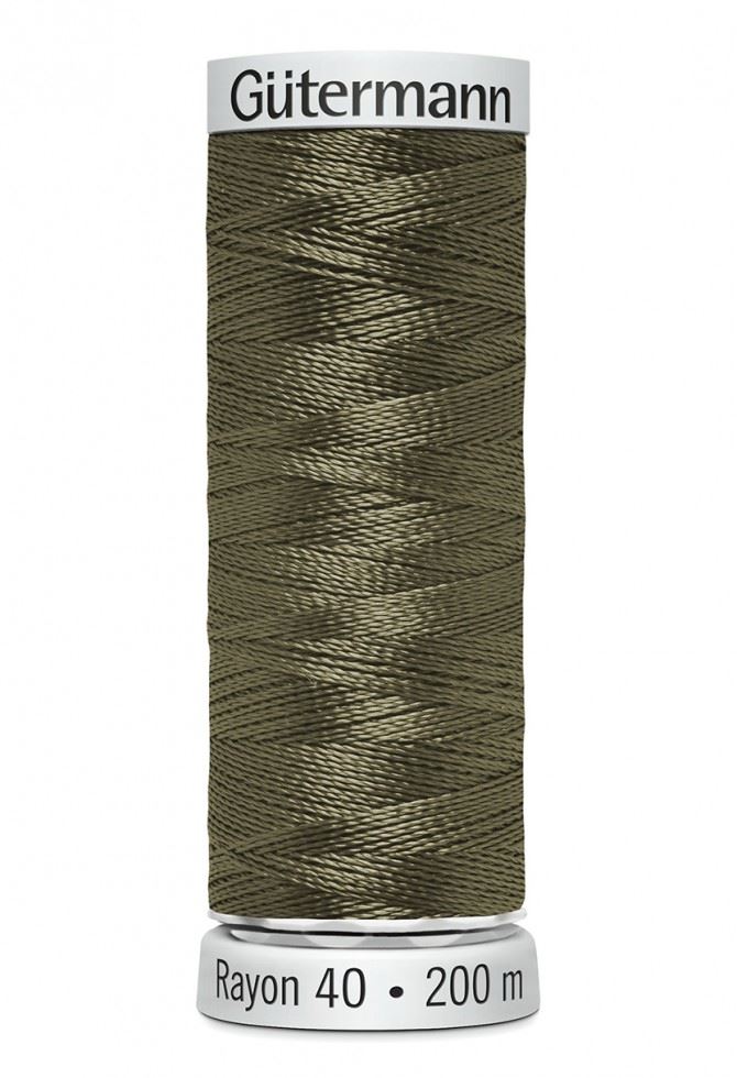 Gutermann 1228 No 40 Sulky Rayon Embroidery Thread