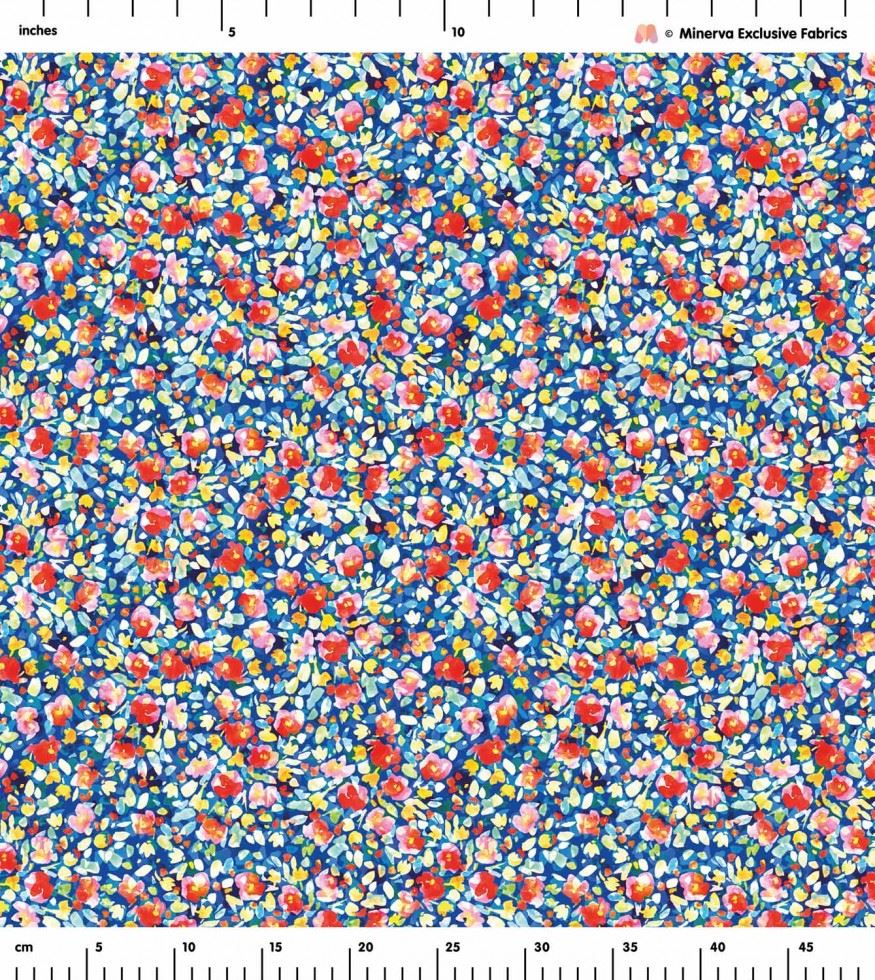 Minerva Exclusive Lining Fabric - POD - Fluttering Floral - per metre - Picture 3 of 7