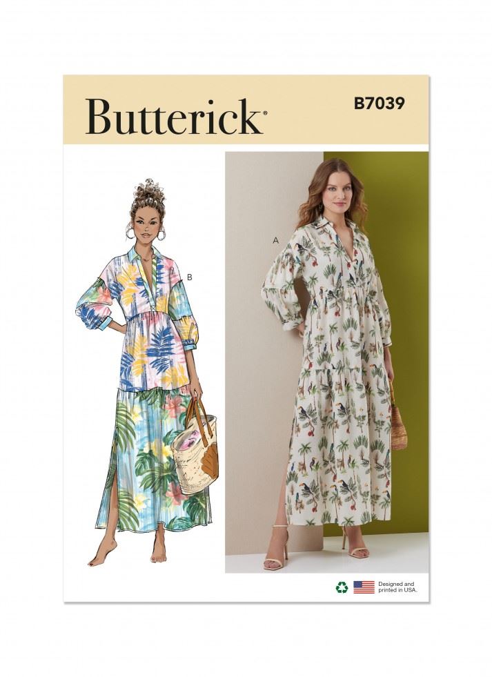 Minerva Sewing Pattern 7039 Butterick Butterick-7039-D5