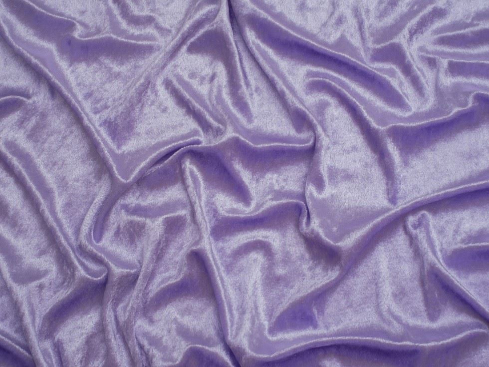 Minerva Core Range Lilac Crush Velvet Stretch Knit Fabric