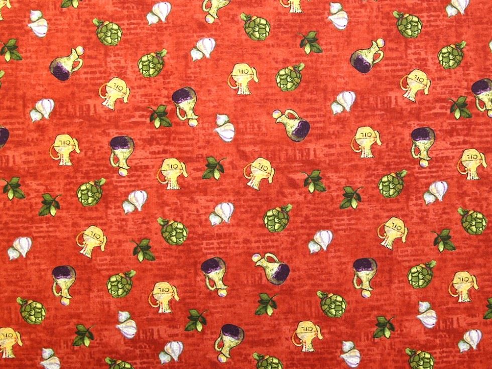Deadstock 100% Cotton Fabric Rust
 