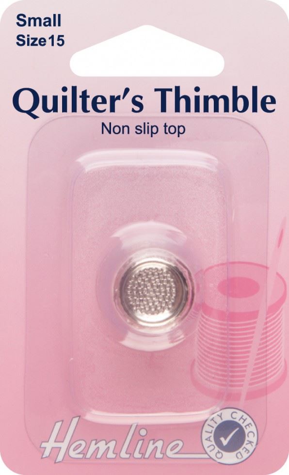 Hemline Metal Quilters Thimble