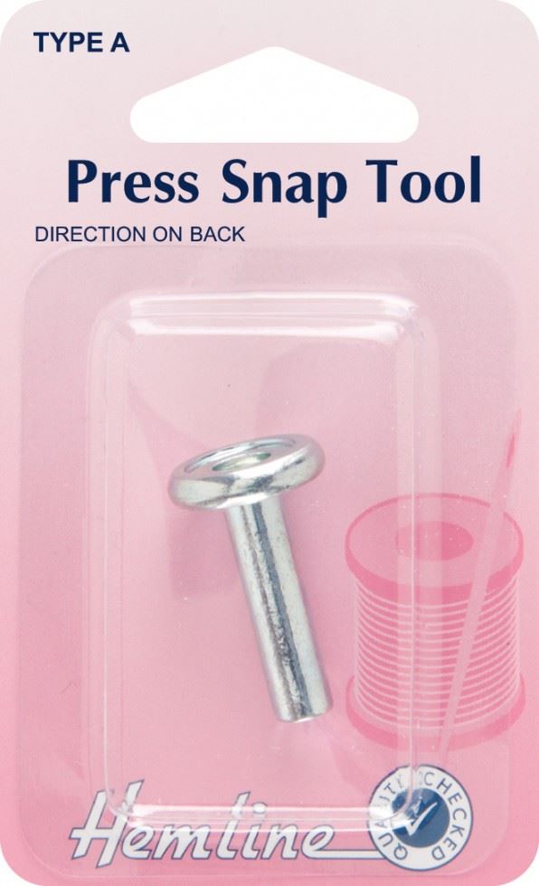 Hemline Press Fastener Snap Tool
