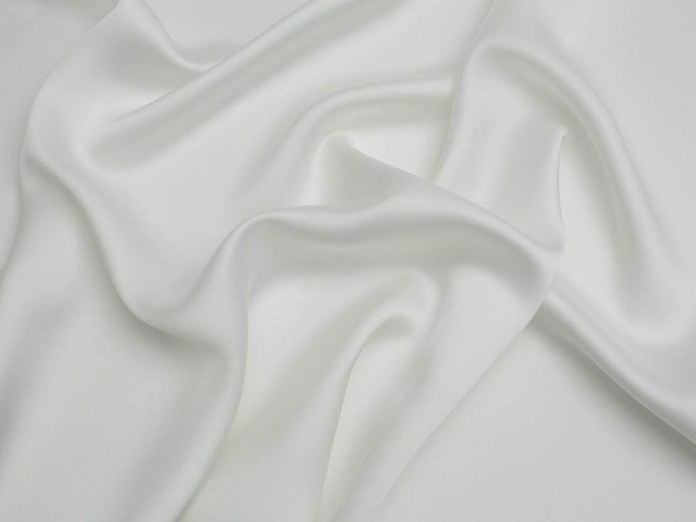 Minerva Core Range Opulence Satin Fabric Ivory
 
