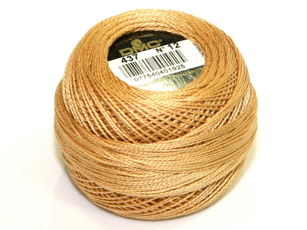 DMC Size 12 Cotton Perle Thread 437
 