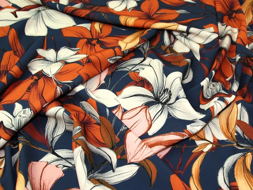 Lady Mcelroy Russet Sydney Stretch Woven Suiting Fabric